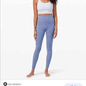 Light blue like new lululemon workout leggings